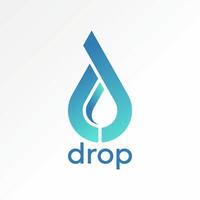 line water drop like ribbon and initial IJ font vector