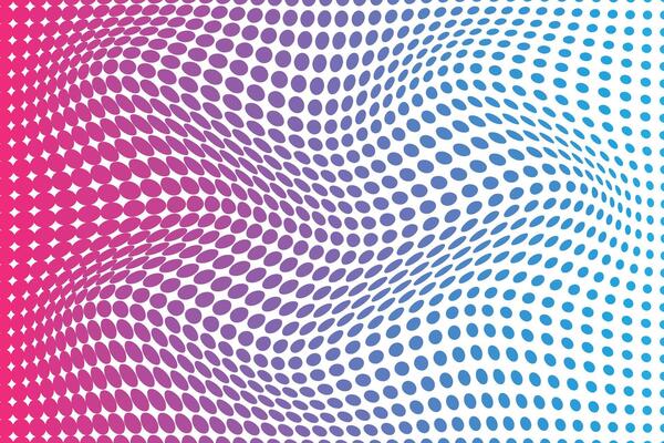simple abstract sky pink color halftone polka dot wavy pattern wavy gradient dot effect