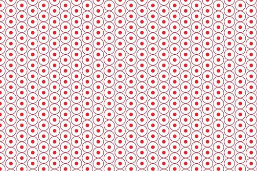dark and light red color small polka dot circle pattern red circles and dots geometric hexagonal arrangement vector