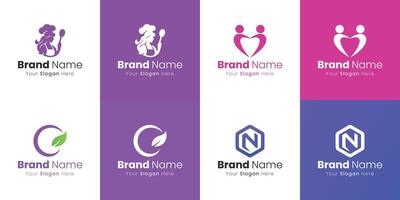 Professional Brand Identity Logo Design for Modern Businesses and Startups vector
