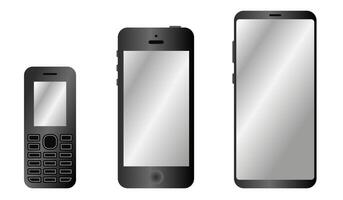 Modern technology icons. vector
