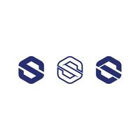 Premium Letter S Logo in Flat Style for Business and Creative vector