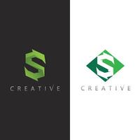 Professional S Monogram Logo Design with Stylish and Modern Lettering vector