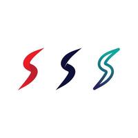 Monogram S Logo in Classic Serif Style for Premium Branding Design vector