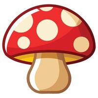 Wild Mushroom Nature Designs vector