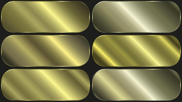 golden gradient. Metallic gradient effect for text design and bulletin boards, infographics. Metallic gold gradient. vector