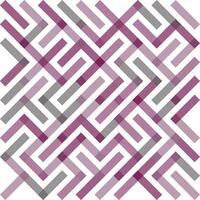 Interwoven Geometric Lines Pattern in Shades of Gray and Purple Minimalist Abstract Seamless Design vector