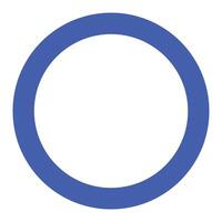 Abstract blue circle shape graphic design element for web design and creative projects resource download vector
