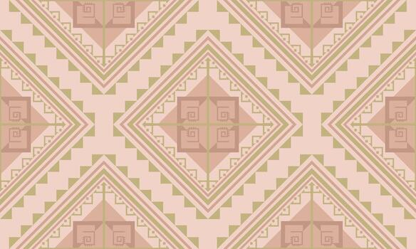 Diagonal Geometric Repeat Pattern earthy Boho Design vector