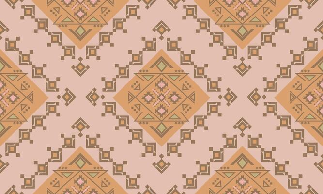 Weave Geometric Grid Seamless Pattern