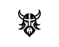 Bold Viking Warrior Emblem Design for Digital Assets vector