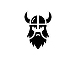 Bold Viking Warrior Emblem for Design Purposes vector