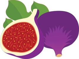 Fig Fresh Food Icon And Graphics Design Illustration. Free Download vector