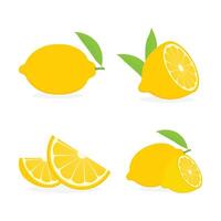 Lemon Fresh Food Icon And Graphics Design Illustration. Free Download vector