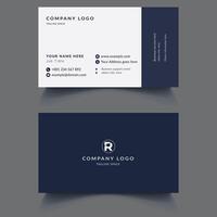 Professional Modern business Card Template Design vector