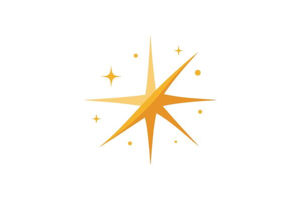 White Background with Twinkling Chakri Sparkle Design sparkling