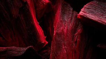 Abstract Deep Red Textures with Natural Lines and Subtle Sparkle. photo