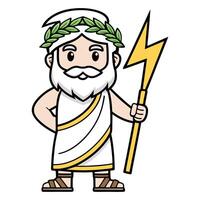 A Cartoon Bearded man vector