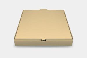 gold box for packaging vector