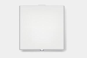 Minimalist square box design vector