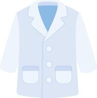 Lab Coat Icon Science and Medical Professional Symbol vector