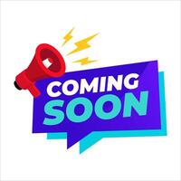 Coming Soon Illustration vector