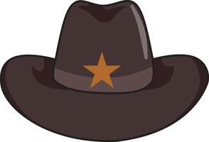 Illustration of a Cowboy Hat. vector