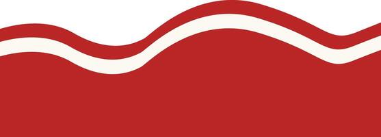 Indonesian Flag Ribbon Illustration. Design Element vector