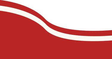 Indonesian Flag Ribbon Illustration. Isolated on White Background vector