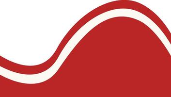 Illustration of Indonesian Flag Ribbon on White Background vector