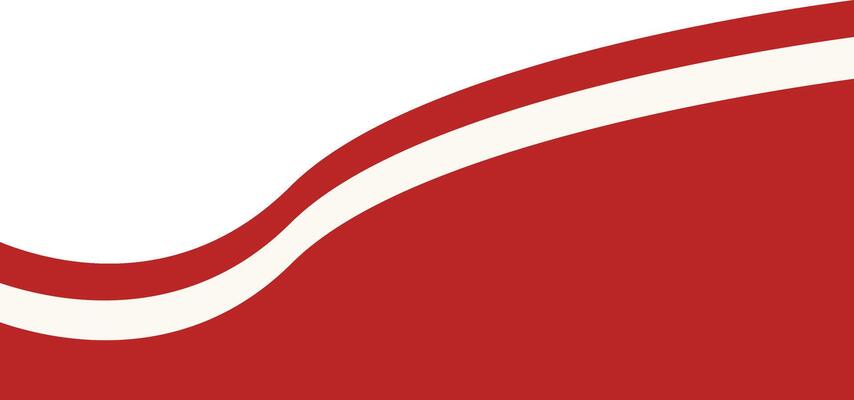 Wavy Flag Indonesia with Flat Design.