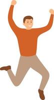World Smile Day Illustration with Flat Design vector