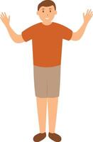 World Smile Day Illustration with Cartoon Design. vector