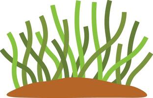 Grass Border Decorative. Design Element. vector