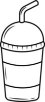 Podcast Doodle Illustration. Podcast Element vector