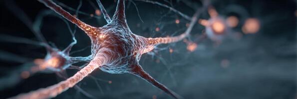 Visual Representation of Overwhelmed Neural Pathways Illustrating Complex Brain Activity Under Stress photo