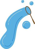 Bubble and Wand vector
