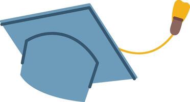 Graduation Cap with Tassel vector