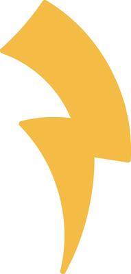 Abstract Lightning Bolt