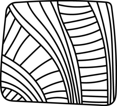 Abstract Geometric Line Square Pattern vector