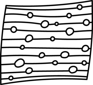 Abstract Line and Circle Square Pattern vector