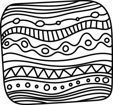 Abstract Square Pattern vector