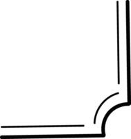 Decorative Corner Frame Design vector