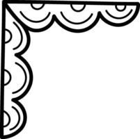 Decorative Corner Border vector