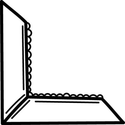 Decorative Corner Doodle Element