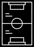 Football Game Glyph Icon vector