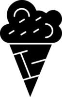 Icecream Glyph Icon vector