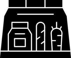 Grocery Glyph Icon vector