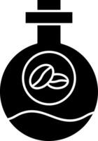 Coffee Science Glyph Icon vector