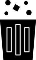 Trash Glyph Icon vector
